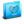 Folder Heart Alt Blue Icon 24x24 png